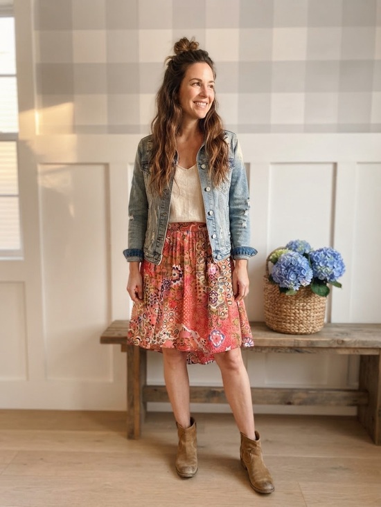 J. Crew Dresses & Skirts - J. Crew Coral Multi Floral Print Mini Skirt 2